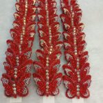 Laço borboleta vermelho